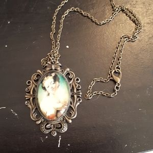 FREE WITH BUNDDLE Portrait Necklace